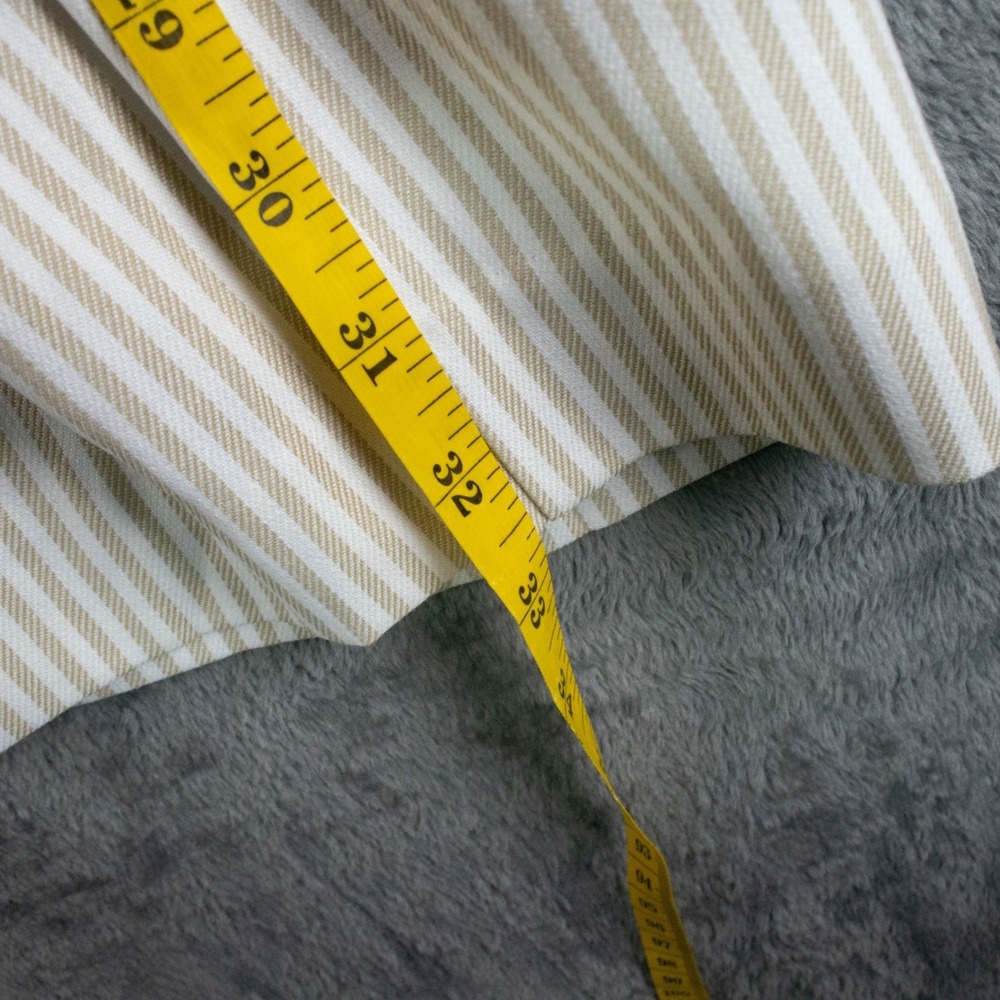 Worthington Womens 4‎ Wide Leg Striped High Rise Pants Tie Waist Academia Boho - Picture 8 of 12